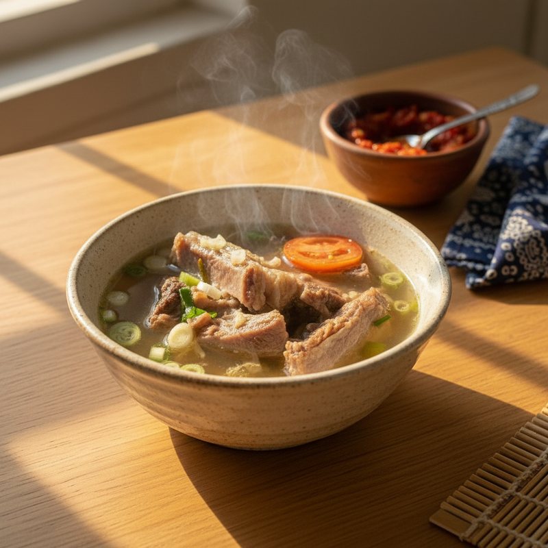 Sop Buntut sesudah