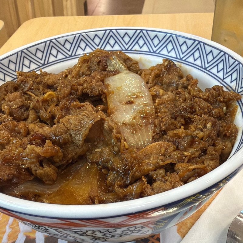 Gyudon sebelum